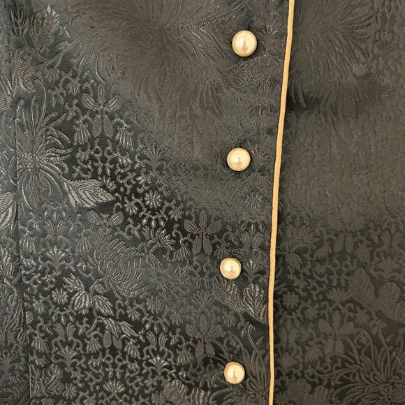 Kimono Style Silk Vest - Picture 3 of 6